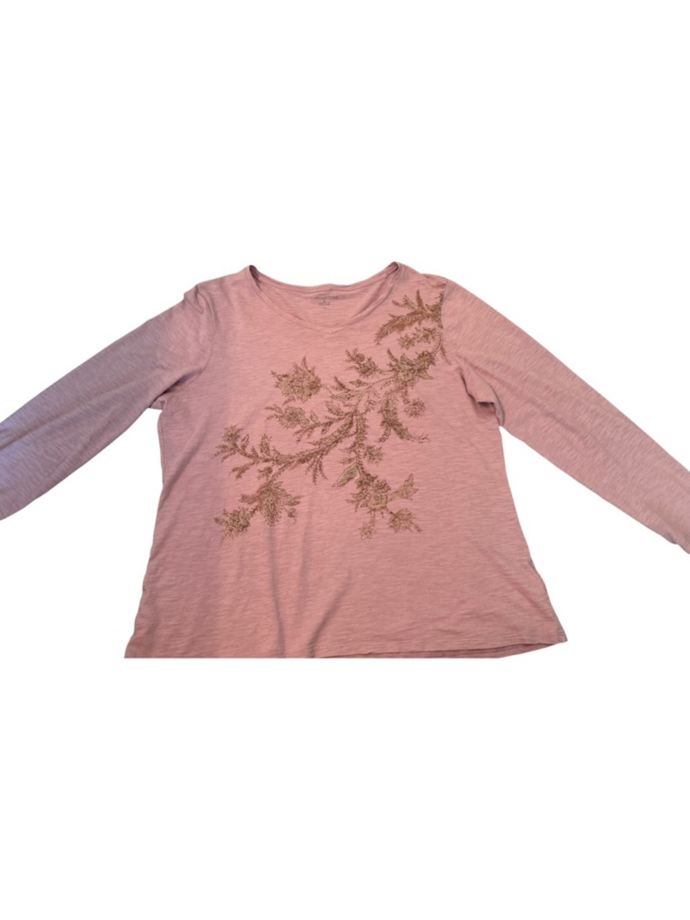 Coldwater Creek Purple Blouse Size Large